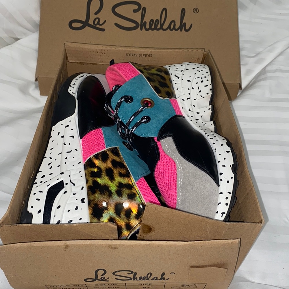 🆕‼️La Sheelah Women Fashion Sneakers Multicolor